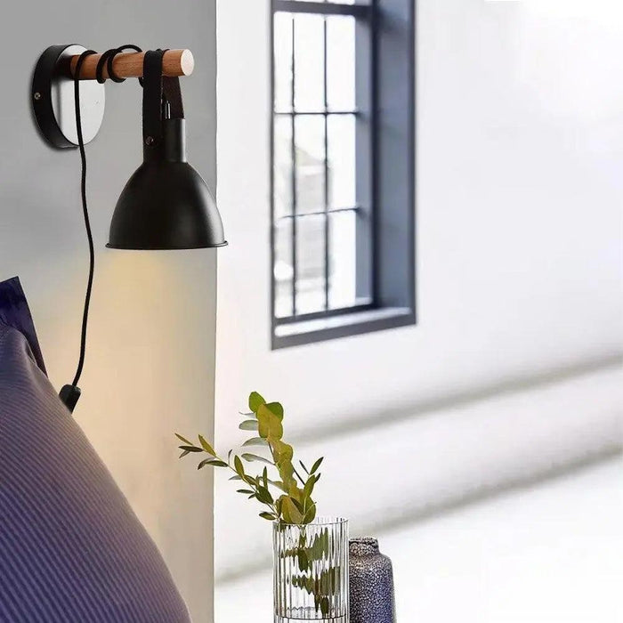 Algunda - Industrial Plug in Wall Sconce BO-HA