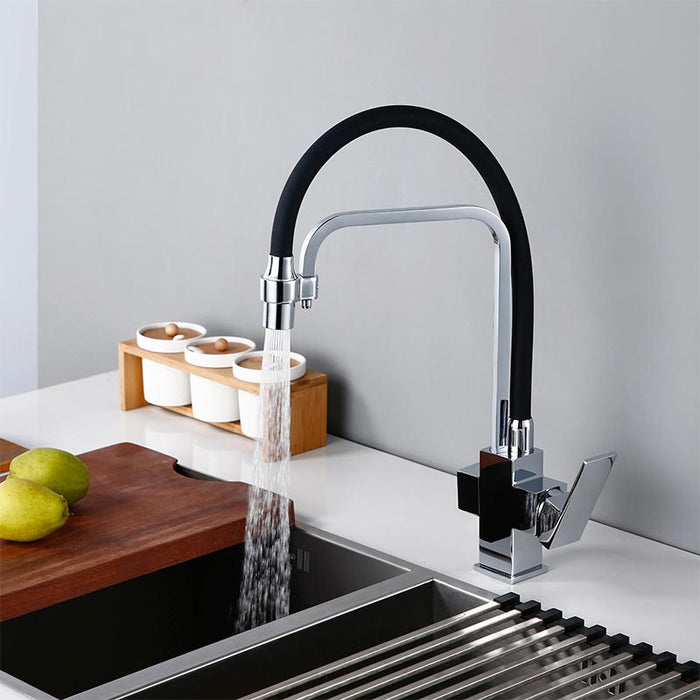 Skál - Black Chrome Kitchen Faucet BO-HA Default Title