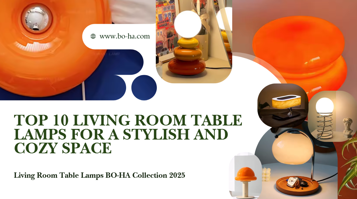 Top 10 Living Room Table Lamps for a Stylish and Cozy Space