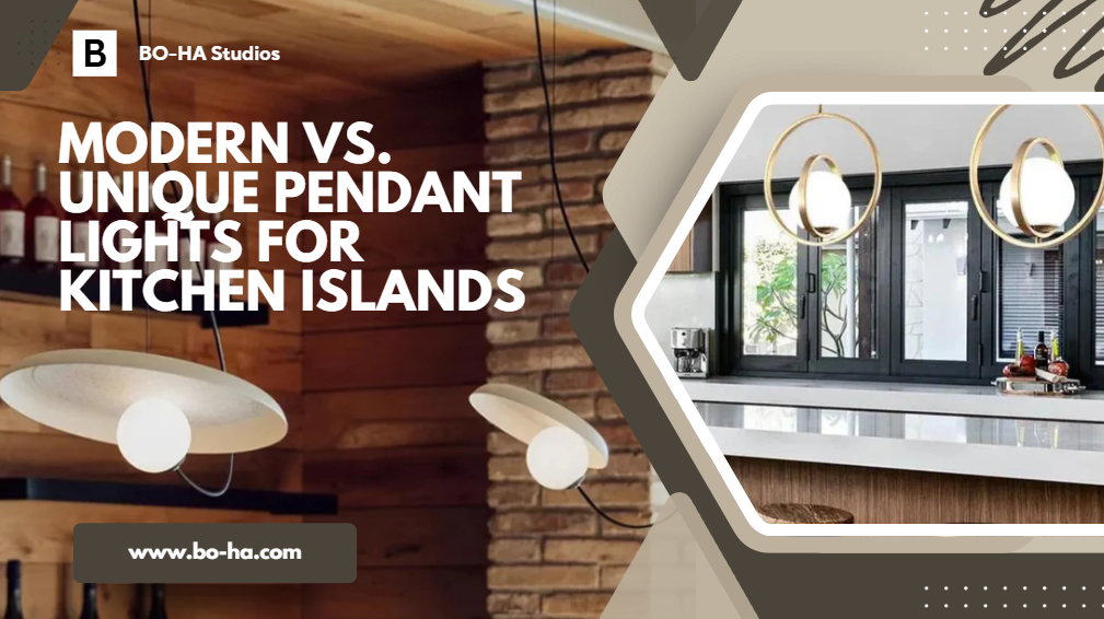 Modern vs. Unique Pendant Lights for Kitchen Islands