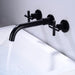 Karitas - Two Handle Bathroom Faucet  BO-HA Black  