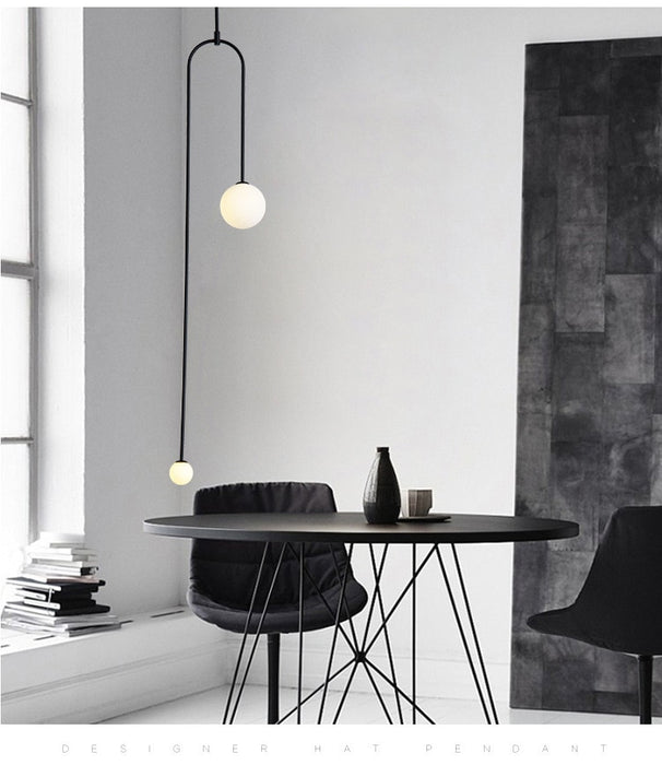 Torborg Minimalist Bedroom Bedside Led Chandelier Light  BO-HA   