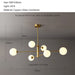 Arvidur Ball Led Hanging Pendant Lights  BO-HA 6 lights-A White light 