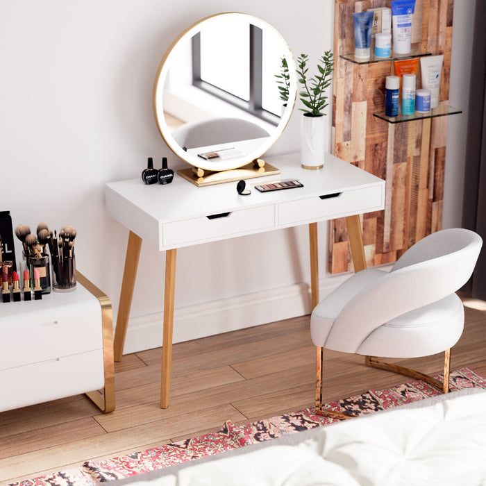 Bjarne -  Writing Computer Desk Simple Study Table Makeup Vanity Table  BO-HA   