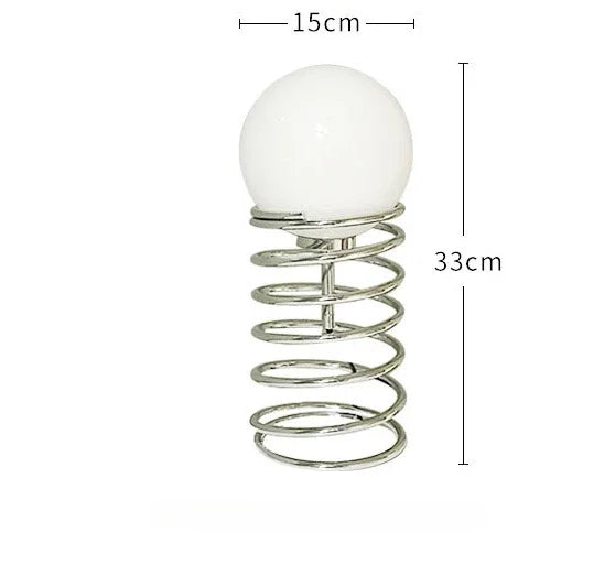 Ville - Spring Glass Table Lamp Bauhaus Furniture  BO-HA   