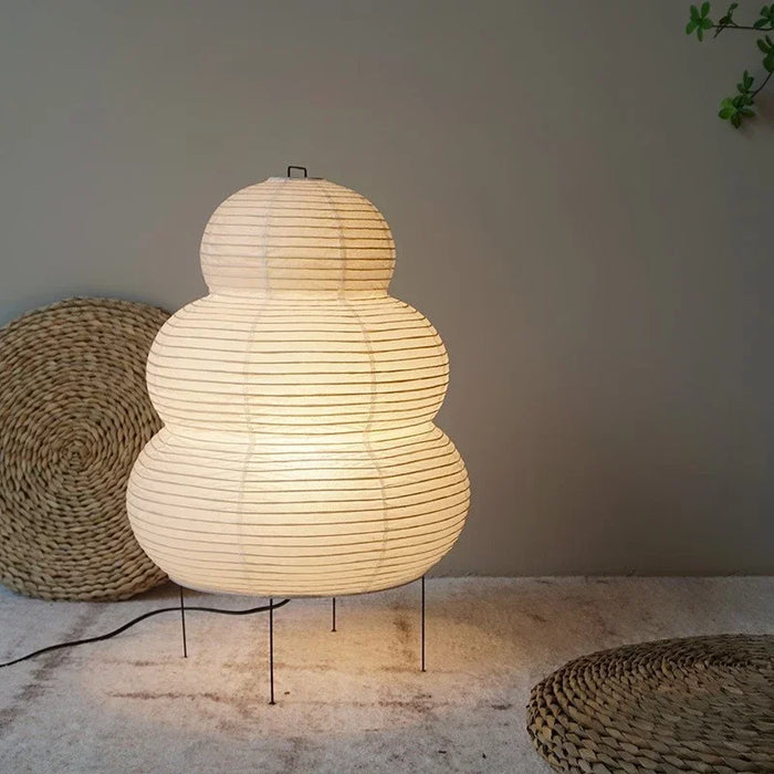Aili – Wabi-Sabi Rice Paper LED Table Lamp