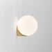 Solja – Modern Glass Orb LED Bedside Wall Sconce BO-HA