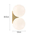 Solja – Modern Glass Orb LED Bedside Wall Sconce BO-HA