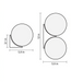 Solja – Modern Glass Orb LED Bedside Wall Sconce BO-HA
