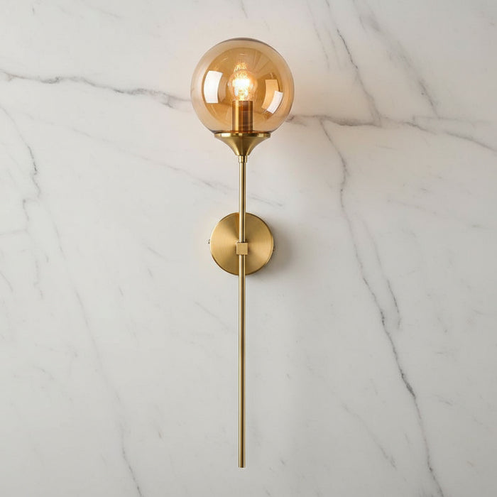 Annika - Modern Glass Wall Sconce BO-HA Amber