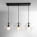 Anele - Modern Glass Pendant Light BO-HA 3 Heads Clear Glass