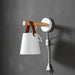 Marit - Nordic Wooden Wall Lights for Bedroom BO-HA White Plug-In