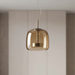 Astrid - Modern Nordic Glass Pendant Light BO-HA Light Amber 15 cm (5.9" inches)