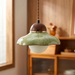 Vanja – Green Ceramic Pendant Light BO-HA