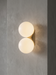 Solja – Modern Glass Orb LED Bedside Wall Sconce BO-HA