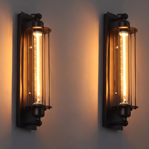 Bo - Industrial Style Vintage Bar Wall Lamp BO-HA