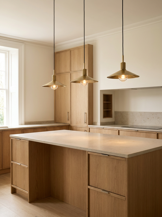 Falk – Brass Cone Pendant Light BO-HA