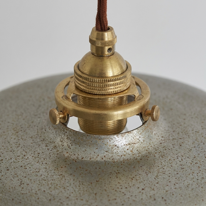 Borghild – Brass Wabi-Sabi Bowl Pendant Light BO-HA