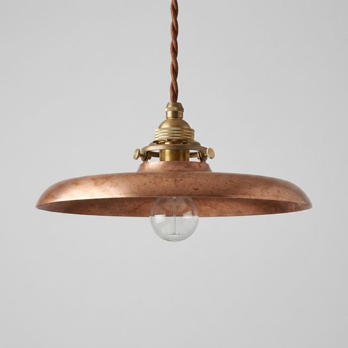 Borghild – Brass Wabi-Sabi Bowl Pendant Light BO-HA Antique Copper
