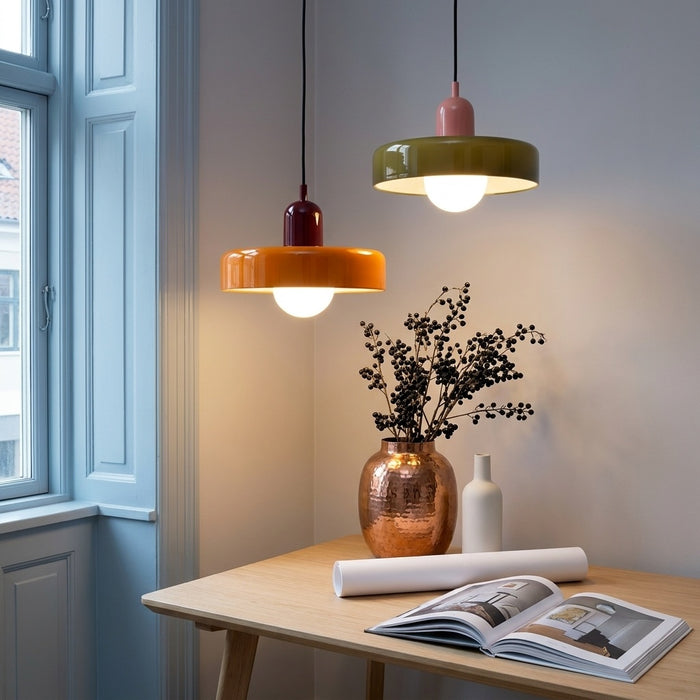 Kalle - Glass Pendant Light Bauhaus Furniture BO-HA