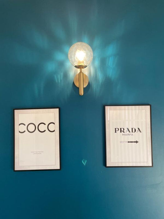 Mynte - Luxury Wall Sconce — customer photo by Lynette C.