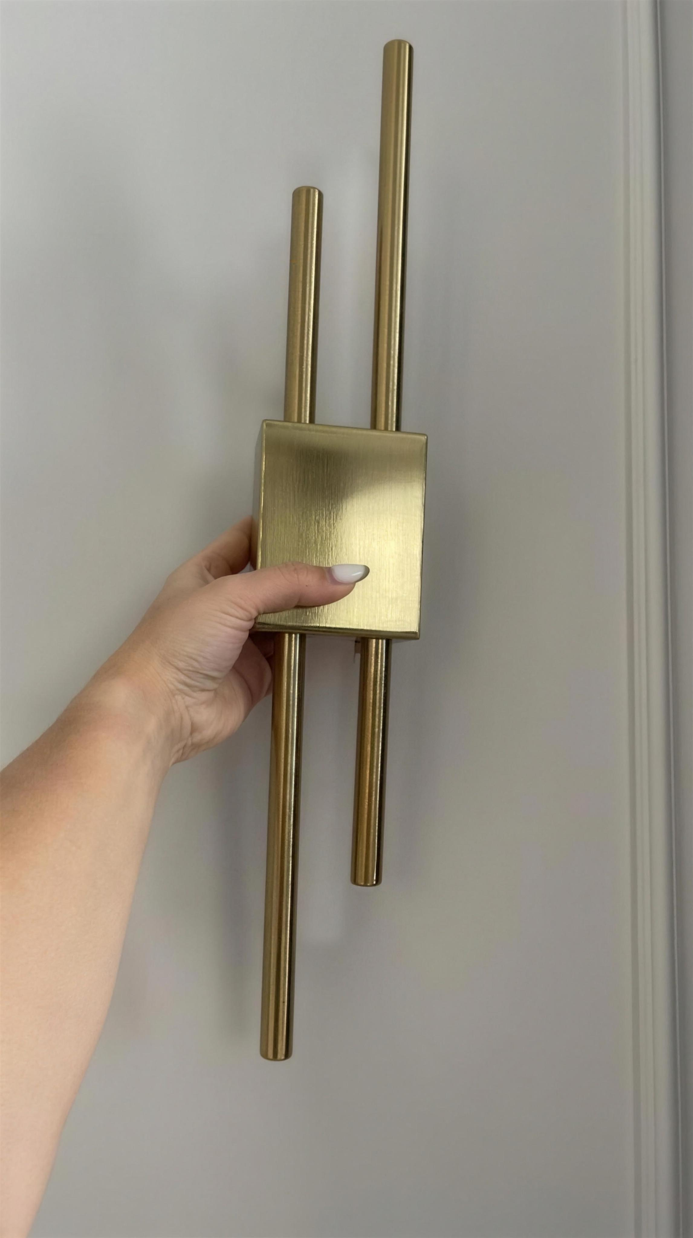 Adan - Metal Wall Lamp — customer photo by Helen B.
