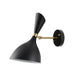 Adelborg - Nordic Plug in Wall Sconce  BO-HA Black (Hardwired)  