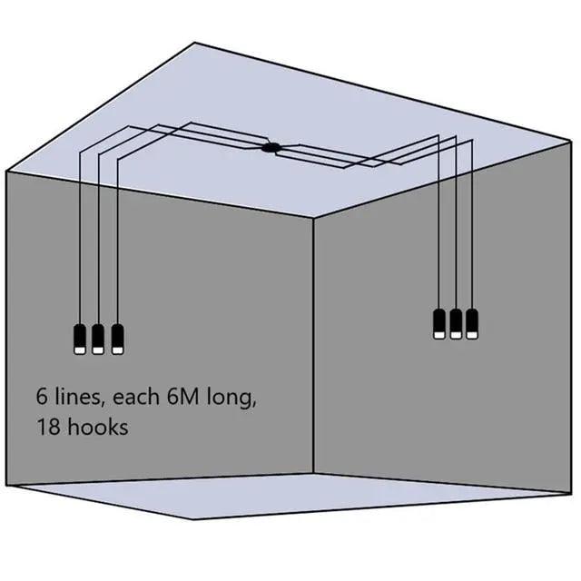 Avila - Plug-In Hanging Lights For Bedroom  BO-HA 6 Pendants (6m) B  