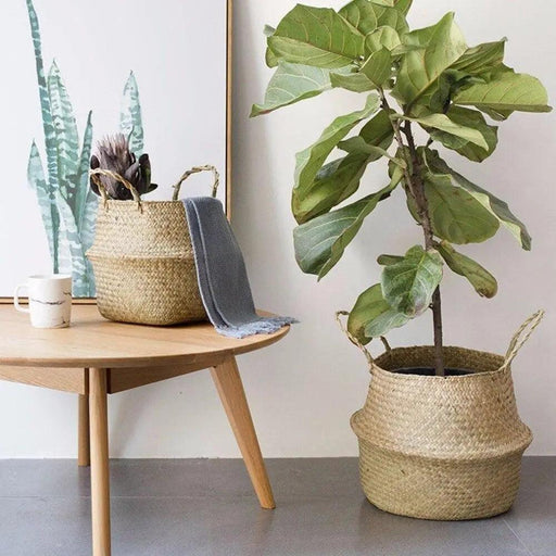Frendo - Foldable Woven Bamboo Storage Basket  BO-HA   
