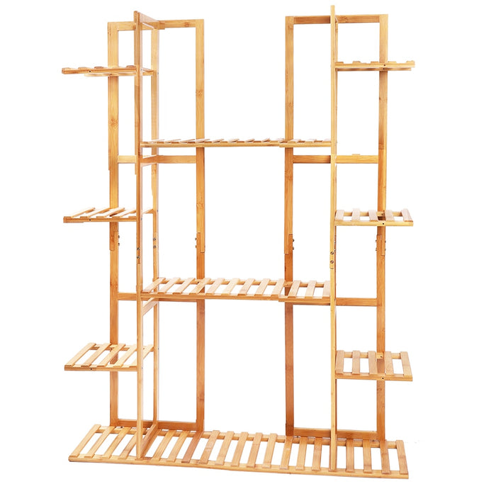 Pernilla - Tall Plant Stand Tiered Plant Stand Plant Shelf Indoor & Outdoor Plant Shelf Flower Stand  BO-HA   