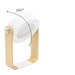 Abel - Battery Operated Wall Sconce Lantern  BO-HA   