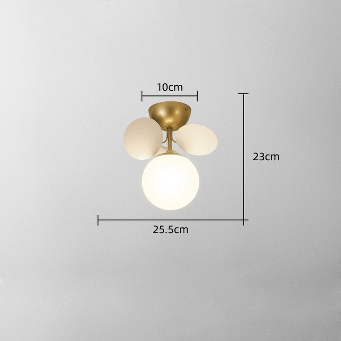 Jorma - Modern Nursery Ceiling Light For Childrens Lighting  BO-HA White 1 