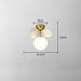 Jorma - Modern Nursery Ceiling Light For Childrens Lighting  BO-HA White 1 