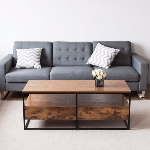 Helmi - Wood Coffee Table with Storage  BO-HA Default Title  