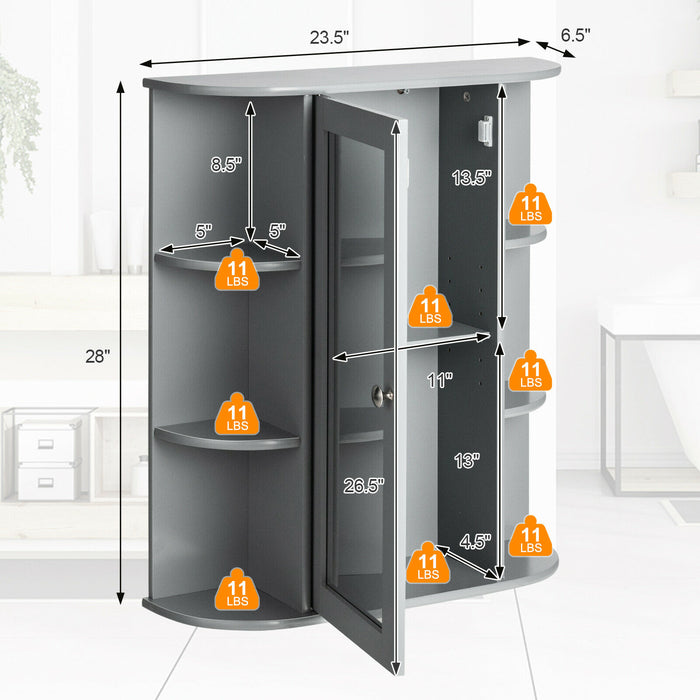 Signy - Bathroom Medicine Cabinets Wood Cabinets  BO-HA   