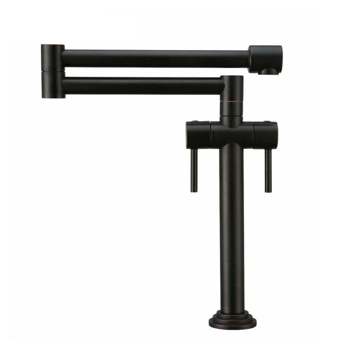 Savina - Deck Mounted Pot Filler Faucet  BO-HA Antique Black  