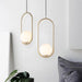 Mia - Nordic Pendant Light  BO-HA Ellipse Gold 