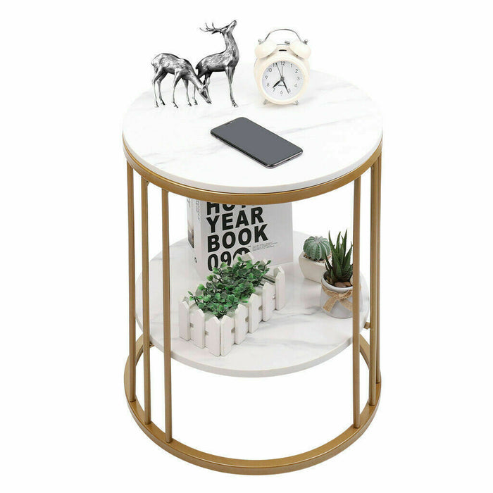 Katrine - Oval Coffee Table Small Round Coffee Table  BO-HA   