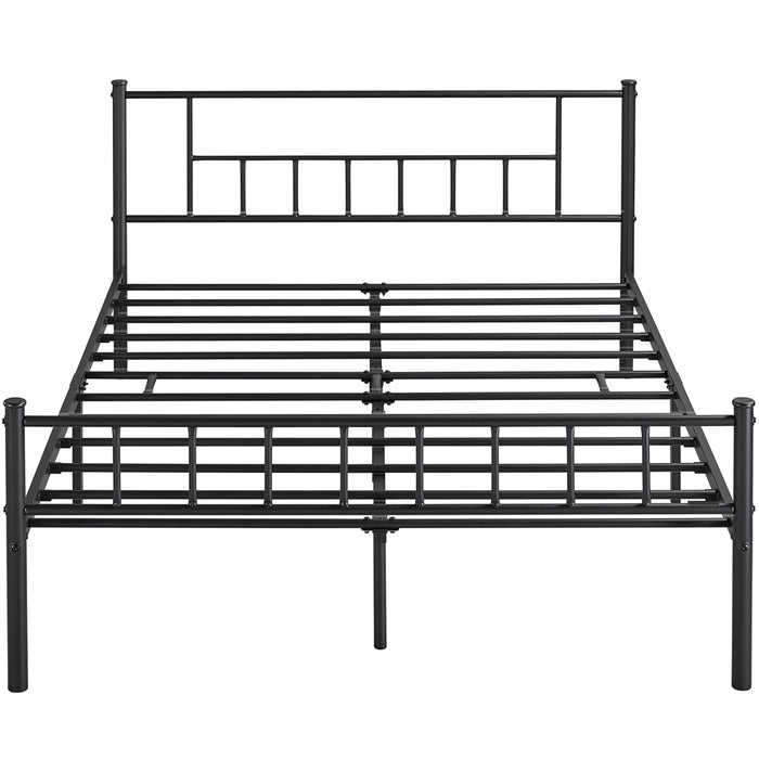 Birk - Queen Size Bed Frame Metal Bed Frame Queen Bed Frame with Storage  BO-HA   