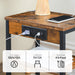 Kristian - Nightstand with Charging Station Small Nightstand  BO-HA   
