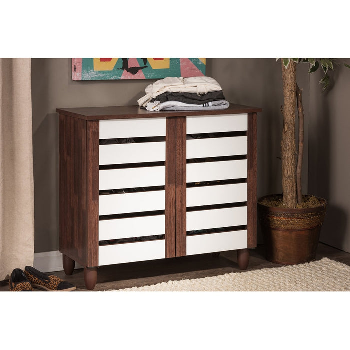 Dagmar - Nordic Shoe Storage Cabinet Wooden Shoe Cabinet Entryway  BO-HA   