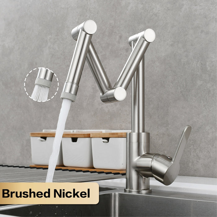 Sailea - Pot Filler Faucet Brass Kitchen Faucet  BO-HA Nickel  