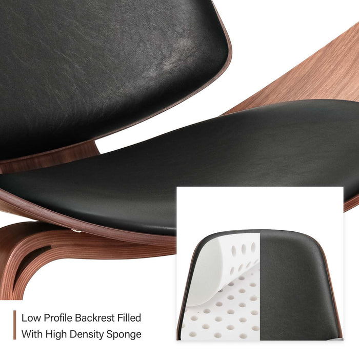 Dagmar - Modern Nordic Wooden Chair Accent Chairs Reading Chair  BO-HA   