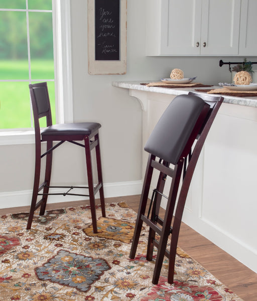 Evert - Bar Stool Foldable High Chair Leather Chair  BO-HA Default Title  