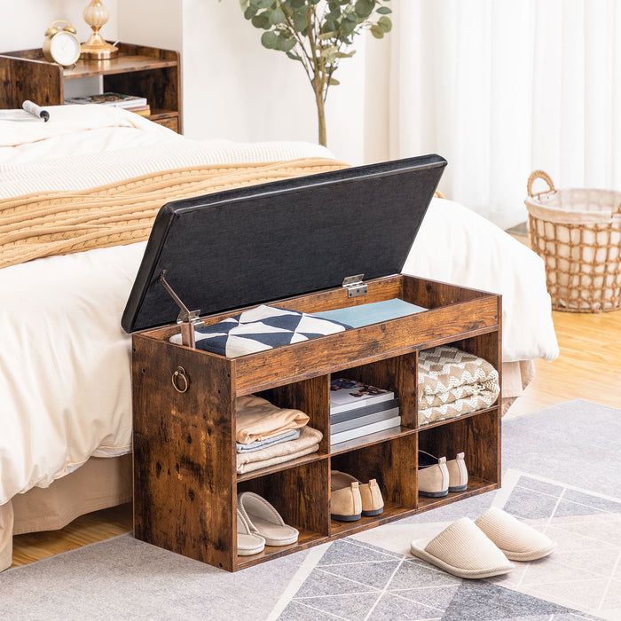 Reidar - Shoe Rack for Entryway Shoe Cabinet Shoe Rack Bench  BO-HA   