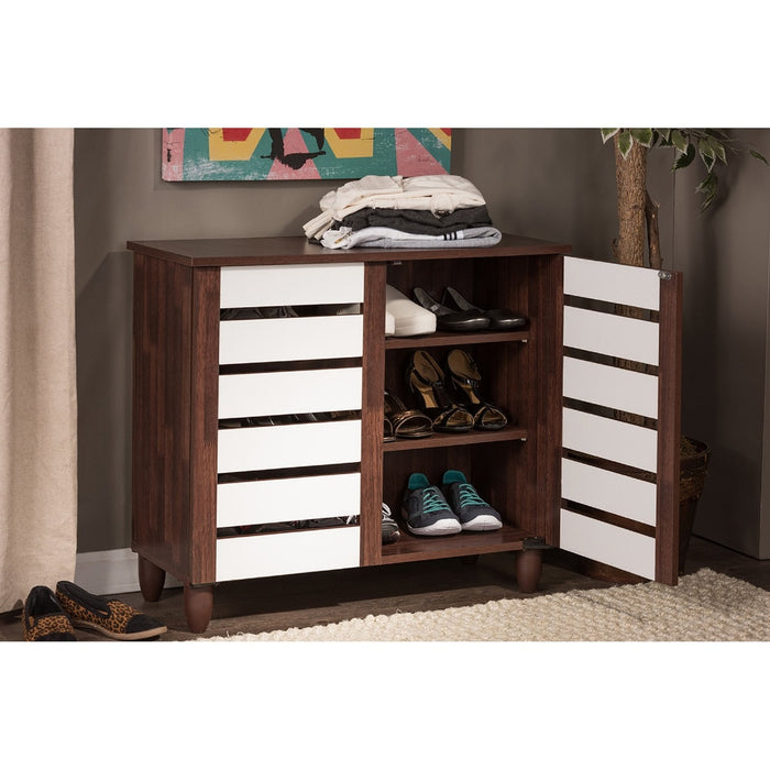 Dagmar - Nordic Shoe Storage Cabinet Wooden Shoe Cabinet Entryway  BO-HA   
