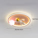 Alpo - Space Flush Mount Light Childrens Lighting  BO-HA Walk Pink  