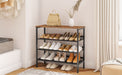 Albin -  Shoe Rack for Entryway Metal Shoe Rack Small Shoe Rack  BO-HA   