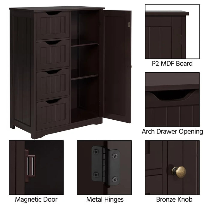 Haldor - Nordic Wooden Bathroom Medicine Cabinets  BO-HA   