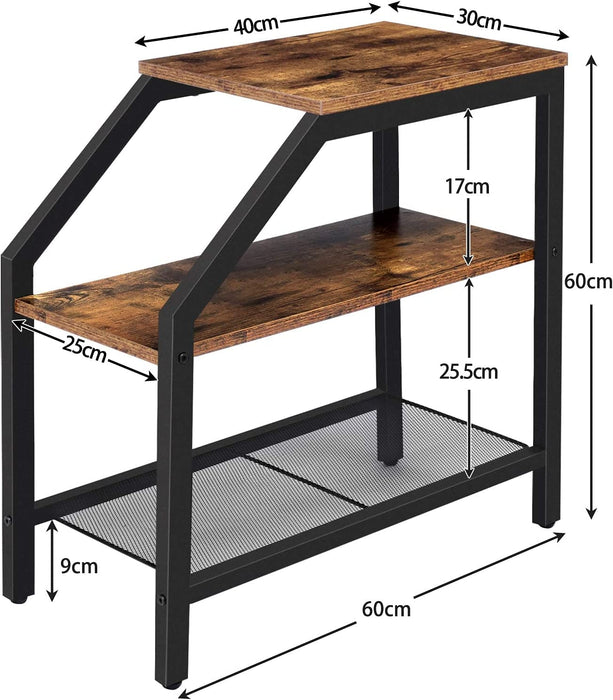 Peder - Narrow Side Table Small Nightstand  BO-HA   